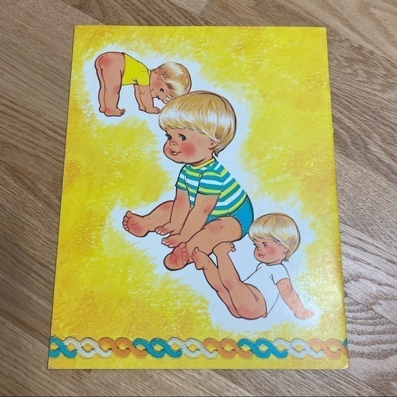 Vintage Baby Brother Paper Doll Uncut Unused 1977 Tender Love Whitman - Picture 5 of 5